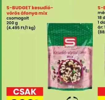 Spar S-Budget kesudi-vörös áfonya mix ajánlat