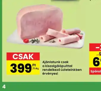 Spar Sonka ajánlat