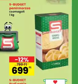 Spar S-Budget Panírmorzsa ajánlat