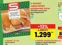 Spar S-Budget Sajttal Töltött Pulykamell-érme ajánlat