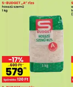 Spar S-Budget „A” rizs ajánlat