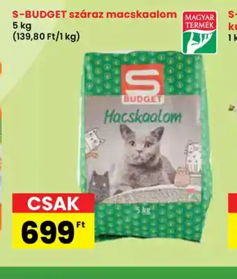 Spar S-Budget Száraz Macskaalom ajánlat