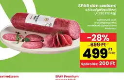 Spar SPAR dán szalámi ajánlat