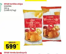 Spar SPAR Tortilla Chips ajánlat