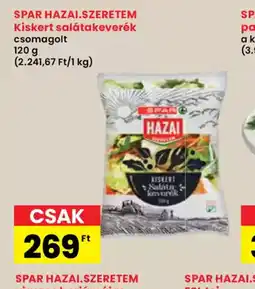 Spar SPAR Házal.Szeretem Kiskert salátákeverék ajánlat