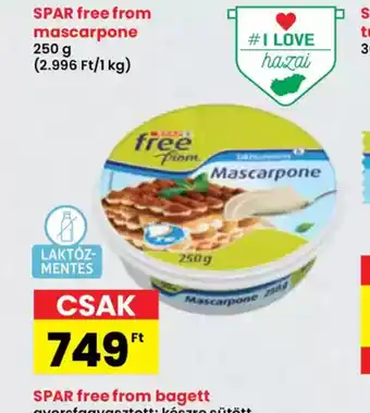 Spar SPAR free from mascarpone ajánlat