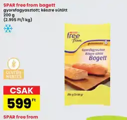 Spar SPAR free from bagett ajánlat