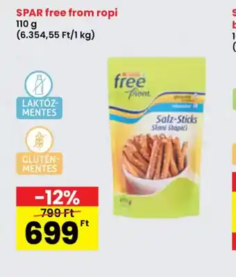 Spar SPAR free from ropi Salty Sticks ajánlat