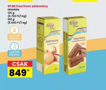 Spar SPAR free from sütemény ajánlat