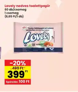 Spar Lovely nedves toalettpapír ajánlat