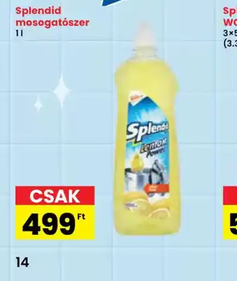 Spar Splendid mosogatszer ajánlat