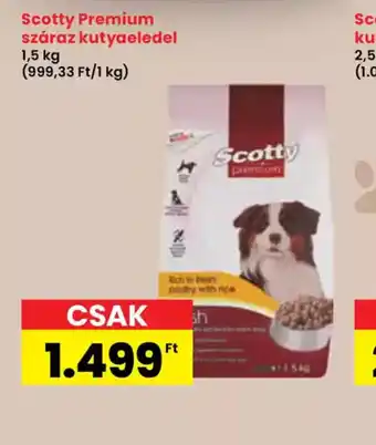 Spar Scotty Premium száraz kutyateledel ajánlat