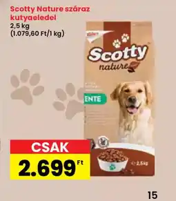 Spar Scotty Nature száraz kutyaeledel ajánlat