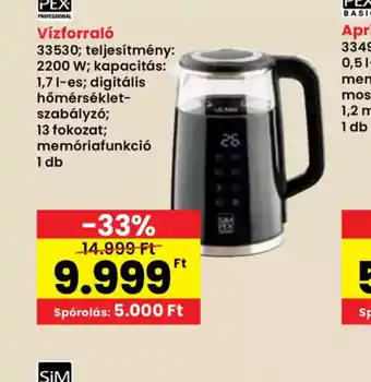 Spar Vízforral ajánlat