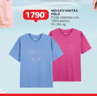 Auchan Női sziv mintás pl ajánlat