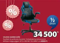 JYSK Vojens gamer szék ajánlat