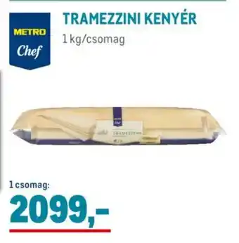 Metro Metro Chef Tramezzini kenyér ajánlat