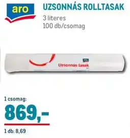 Metro Aro Uzsonnás rolltasak ajánlat