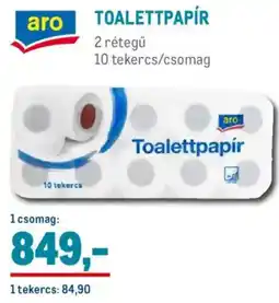 Metro Aro Toalettpapír ajánlat