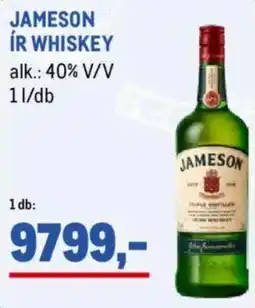 Metro Jameson ír whiskey ajánlat