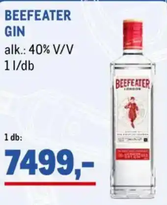 Metro Beefeater Gin ajánlat