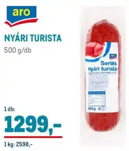 Metro Aro nyári turista ajánlat