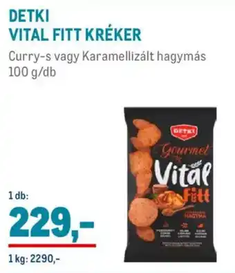 Metro Detki Vital fitt kréker ajánlat