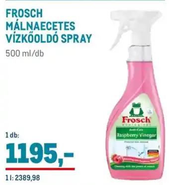 Metro Frosch málnaecetes vízkőoldó spray ajánlat