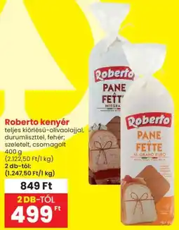 Spar Roberto kenyér ajánlat