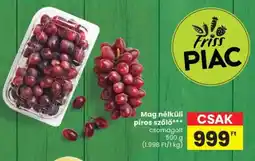 Spar Mag nélküli piros szőlő ajánlat