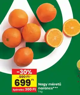 Spar Nagy méretű narancs ajánlat