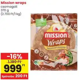 Spar Mission wraps ajánlat