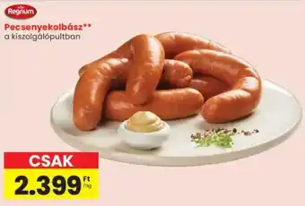 Spar Regnum Pecsenyekolbász ajánlat