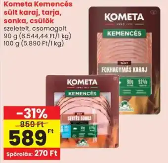 Spar Kometa Kemencés sült karaj, tarja, sonka, csülök ajánlat