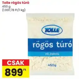 Spar Tolle rögös túró ajánlat