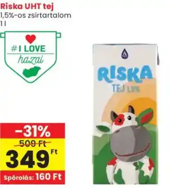 Spar Riska UHT tej ajánlat