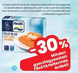 Spar Minden gyorsfagyasztott FROSTA haltermék ajánlat