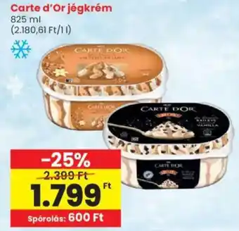 Spar Carte d'Or jégkrém ajánlat