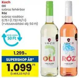 Spar Koch Oli / Róz ajánlat