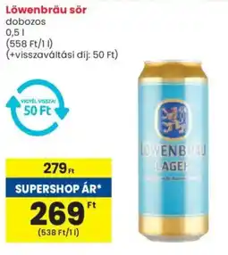 Spar Löwenbräu sör ajánlat