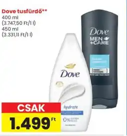 Spar Dove tusfürdő ajánlat