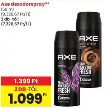 Spar Axe dezodorspray ajánlat