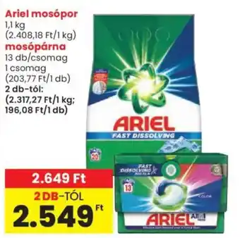 Spar Ariel mosópor / mosópárna ajánlat