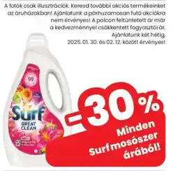 Spar Minden Surfmosószer árából! ajánlat