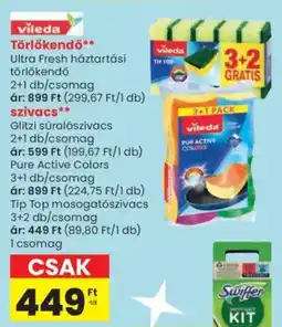 Spar Vileda Törlőkendő / szivacs ajánlat