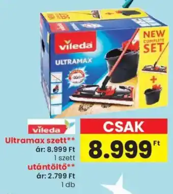 Spar Vileda Ultramax szett / utántöltő ajánlat