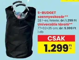 Spar S-BUDGET szennyeskosár ajánlat