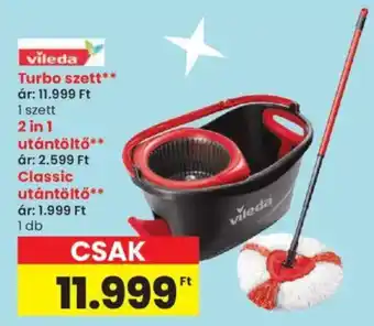 Spar Vileda Turbo szett ajánlat