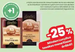 Spar Minden Lucullus tasakos monofűszer árából! ajánlat