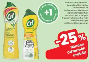 Spar Minden Cif termék árából! ajánlat